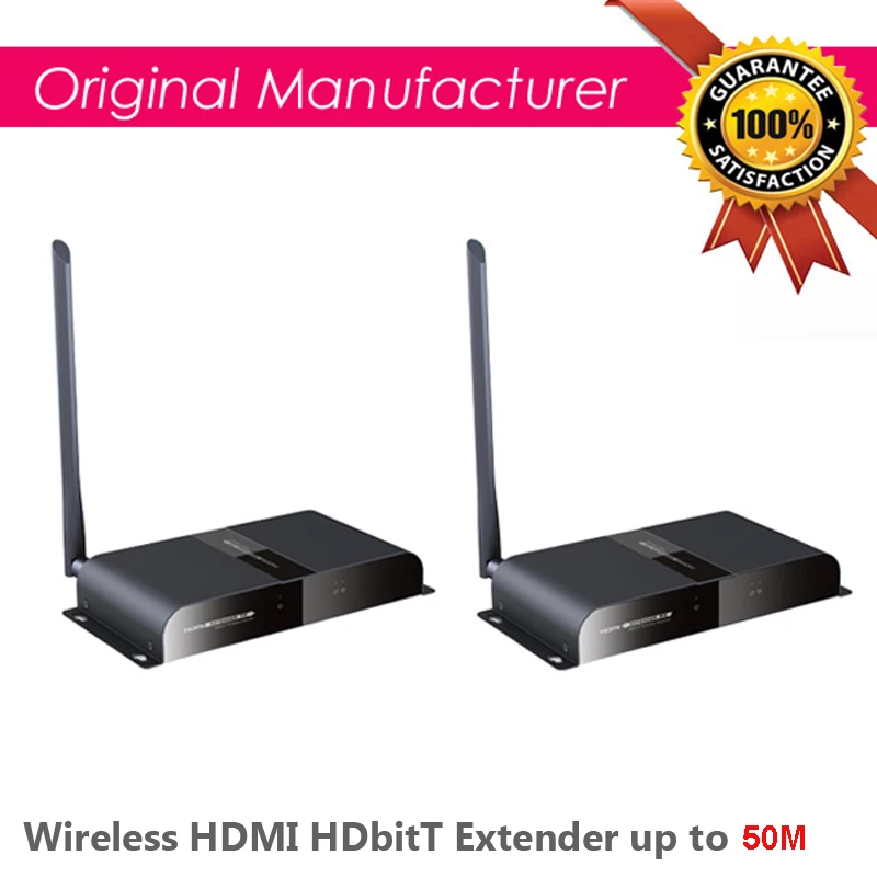 Беспроводной совместимому с HDMI удлинитель для головок HD HDbitT Трансмиттер и