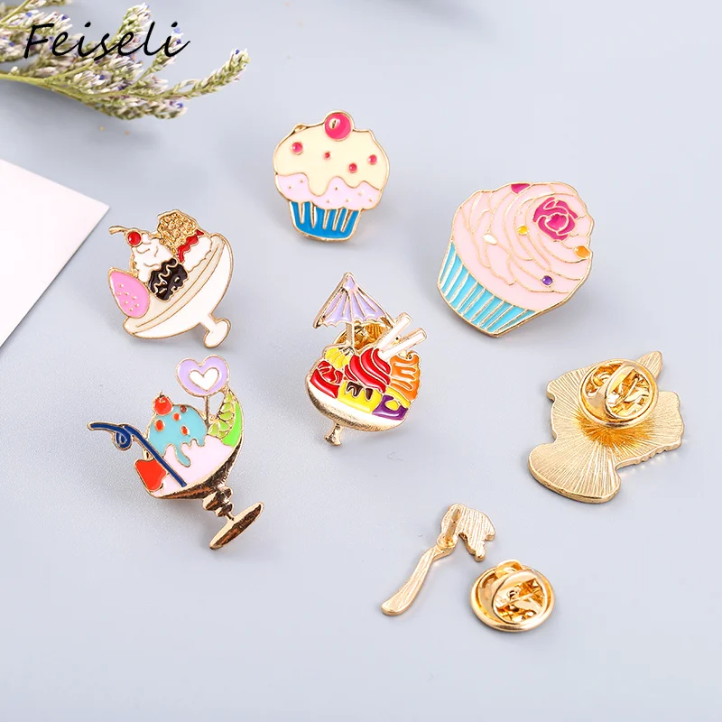Feiseli новый дизайн с рисунком из мультфильма в виде чашки мороженого форме торта