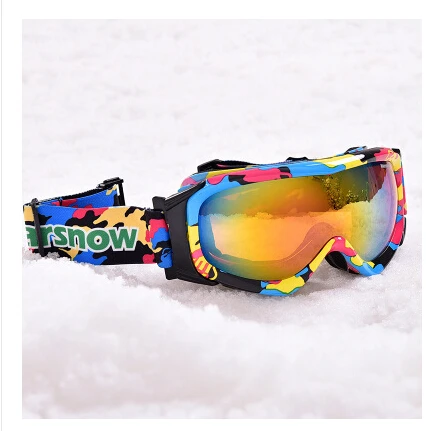 

New Arrival!! Free shipping men and women double-layer anti-fog windproof mirror sunglass goggles ski goggles