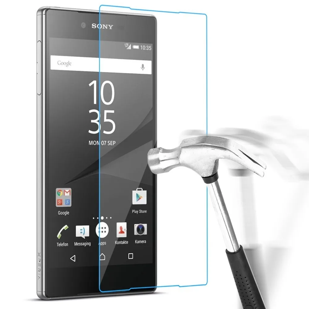 2017 телефон Экран протектор Защитная Стекло для Sony Xperia Z1 Z2 Z3 Z4 Z5 жесткий Закаленное