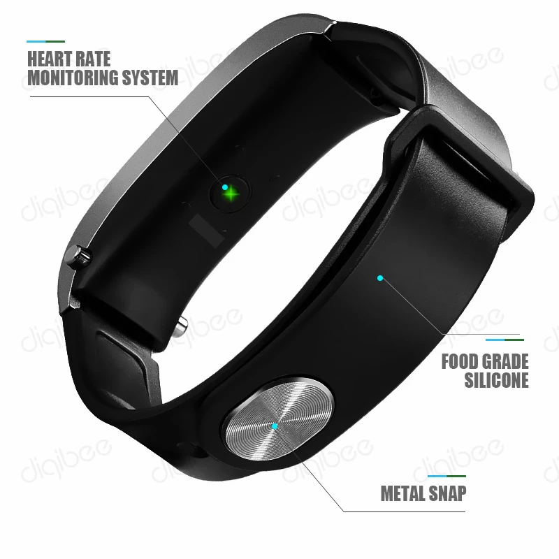 Smart Bracelet Talk Band Pedometer Heart Rate Tracker Sports Wristband Watch Bluetooth Earphone Headset For iOS iPhone Android |