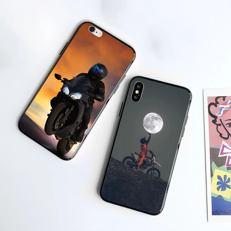 TPU черный чехол для iPhone 12 11 Pro XR 7 6 X XS MAX 8 6S Plus 5 5S SE 2020 Мобильный телефон сумка Moto