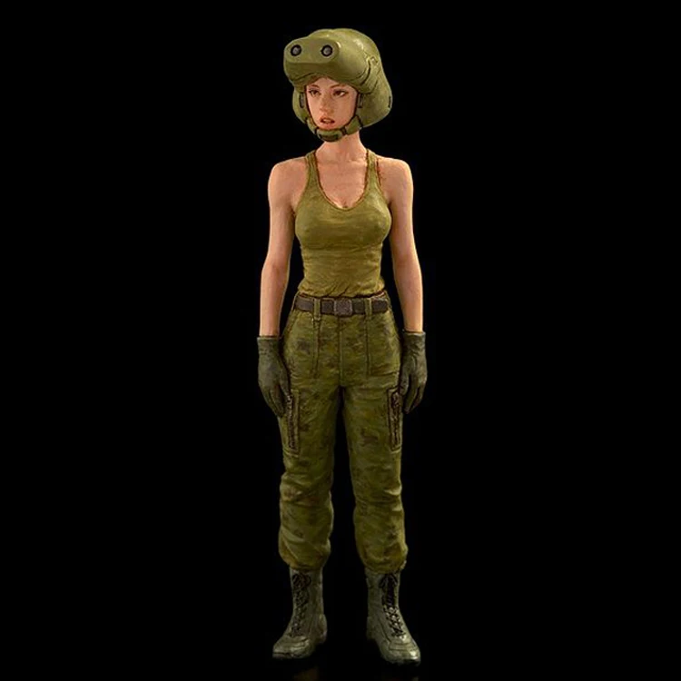 Коллекция 1/35 года независимая наемничная армия Женский пилот Pansy набор из смолы