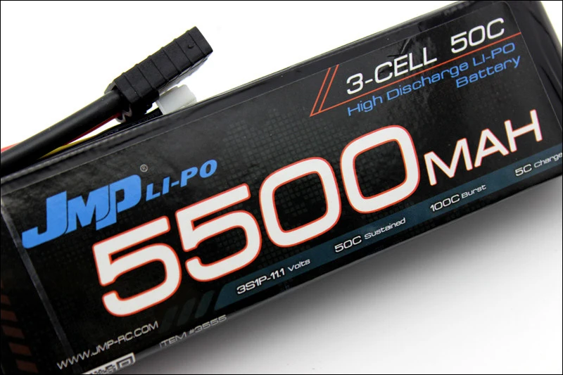2 шт. JMP Lipo батарея 3S 5500mAh 11 1 V 50C для 1/10 автомобиля 1/8 RC автомобиль Traxxas TR 4 E REVO SLASH 1/7