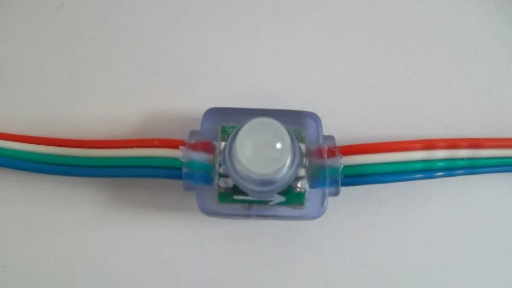 Плоской задней площадь Форма WS2801 Светодиодный модуль rgb пиксель света адресно-rgb