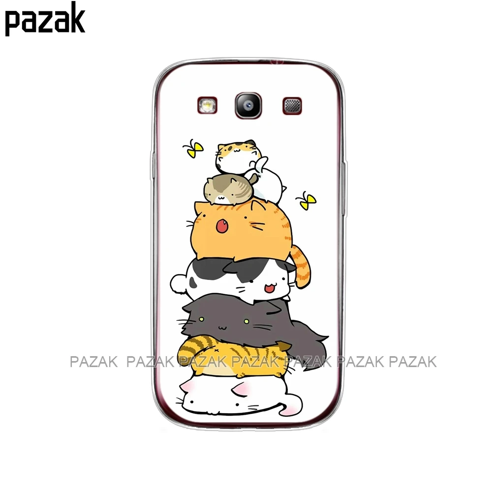 61363 Силиконовый чехол для samsung Galaxy S3, чехол i9300, чехол для samsung S3, мягкий ТПУ 360, полностью защитный чехол с прозрачным принтом для задней панели телефона - Цвет: 61363