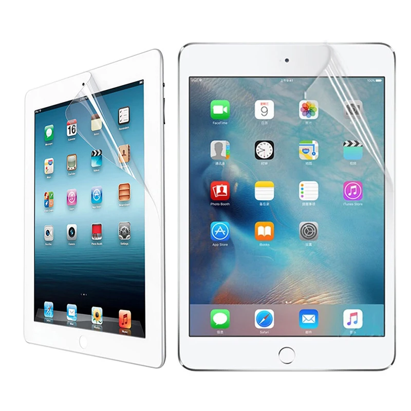 Мягкая защитная пленка для экрана Защитная iPad 5 6 pro 9 7 дюйма прозрачная устойчивая