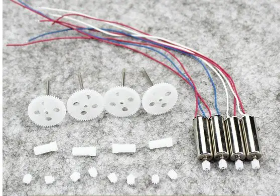Запасные части JJRC H31 оригинальный двигатель CW/CCW с большой шестерней для
