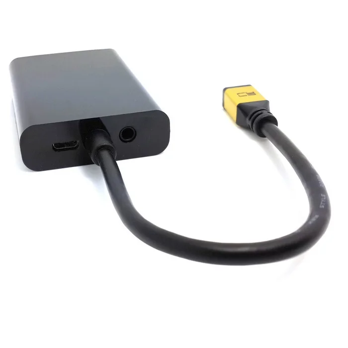 Активный микро HDMI источник к VGA выходу проектор монитор видео адаптер конвейер с