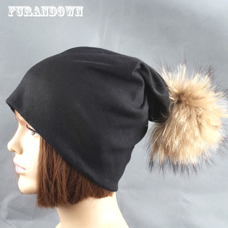 Осенне зимние однотонные хлопковые шапки унисекс облегающие женские