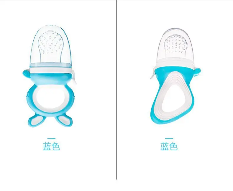 Портативная силиконовая соска для младенцев, бутылочка для кормления свежей пищи, ручка для кормления, зубопрорезыватель