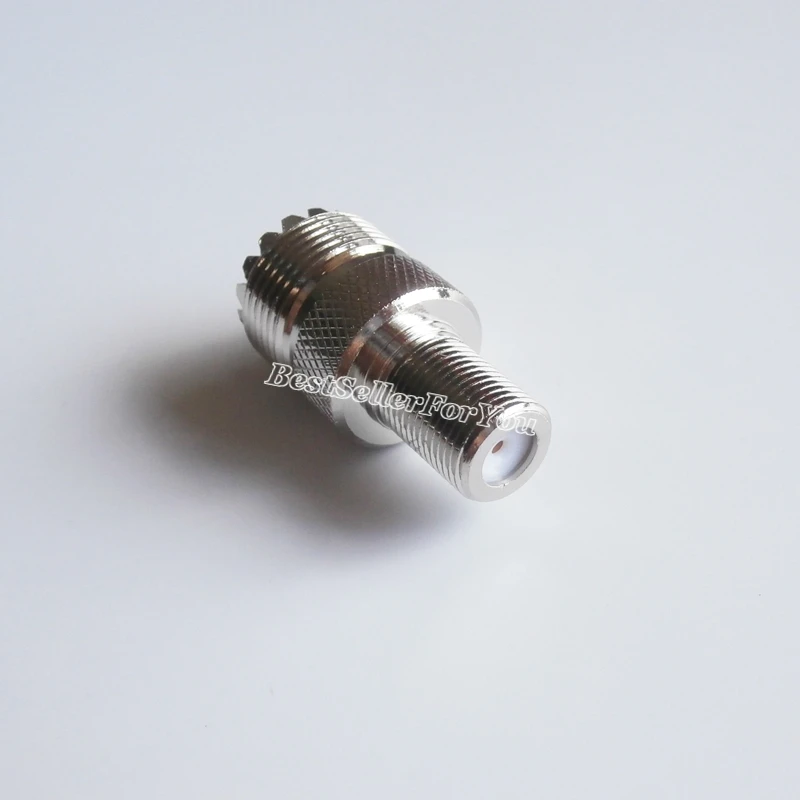 1 шт. UHF Female SO-239 SO239 к F ТВ гнездовой разъем RF коаксиальный адаптера на английском