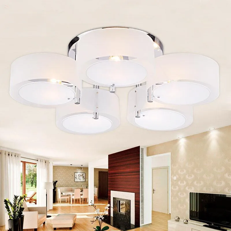 Мода Акриловые СВЕТОДИОДНЫЕ потолочные светильники современный Краткий