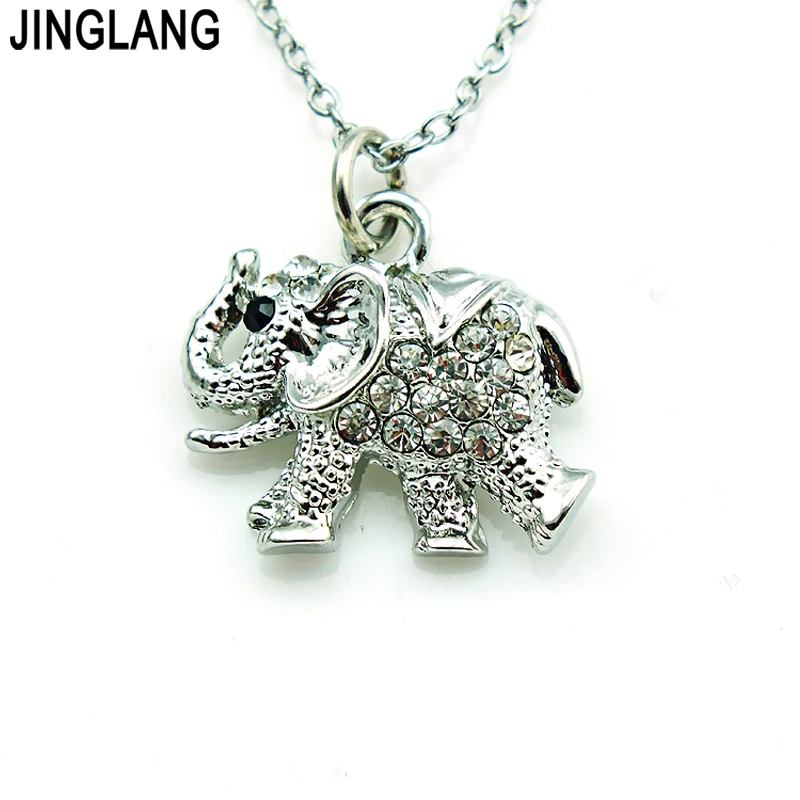 JINGLANG (Бесплатная доставка) прибытие топ продаж высокое качество мода слон кулон