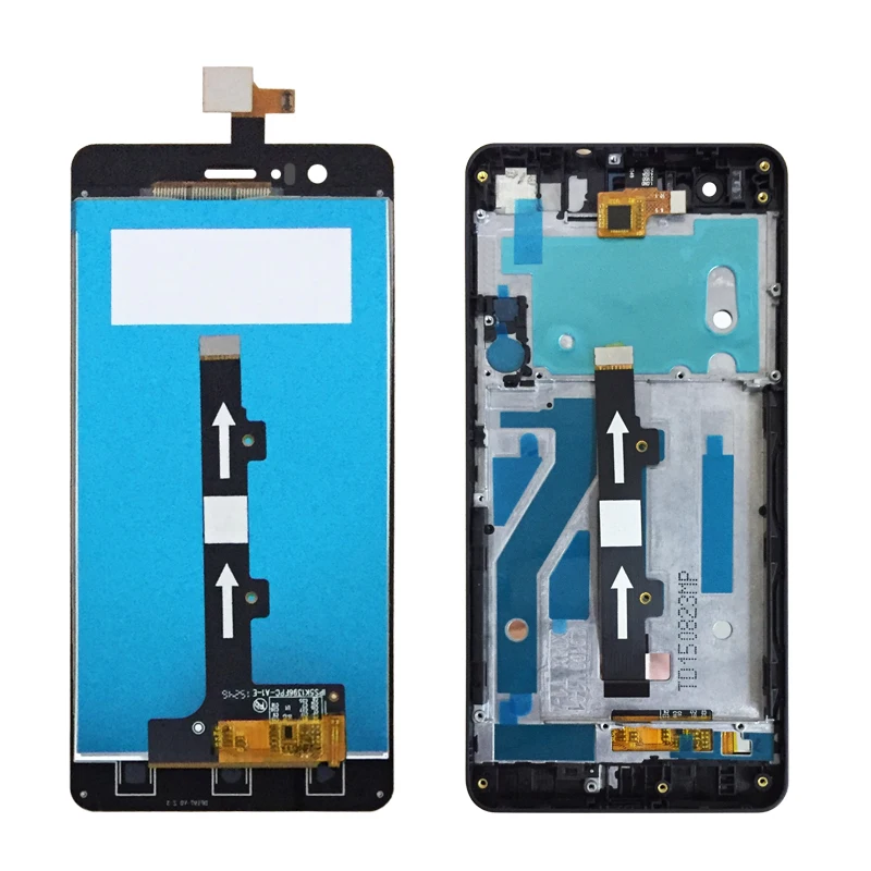 ЖК экран с тачскрином для BQ Aquaris M5 дигитайзер в сборе рамкой инструменты