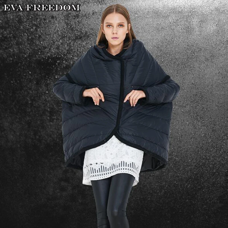 Высокое качество необычная свободная зимняя куртка для женщин новинка 2018