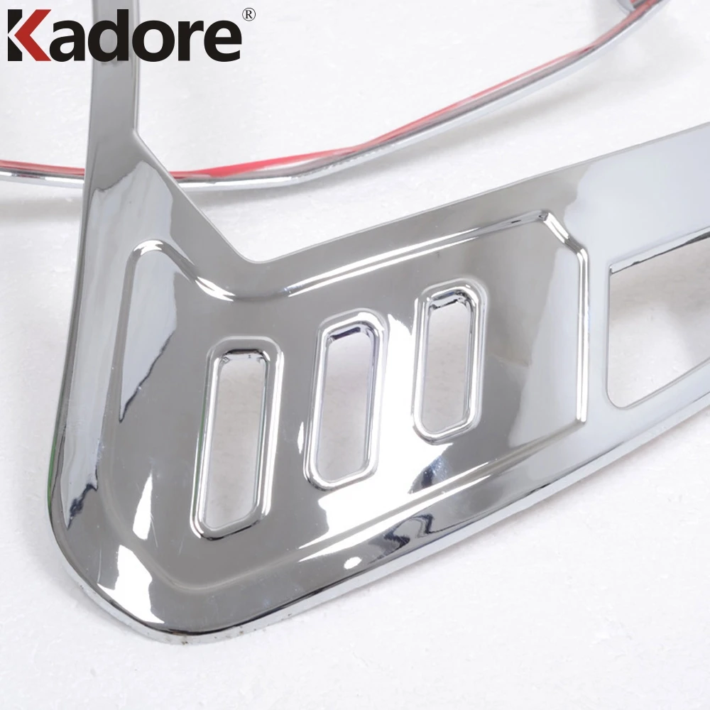 Для Chevrolet Captiva 2009 2010 2012 2011 ABS Chrome Задний фонарь протектор рамки крышка ободок