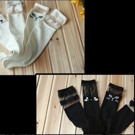 Новинка очень модные весенние носки для девочек супер эластичные хлопковые