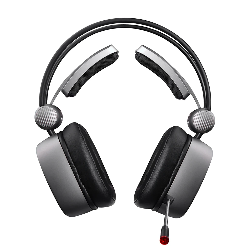 XIBERIA S21 USB Игровые наушники С микрофоном Шум шумоподавления светодио дный Over Ear