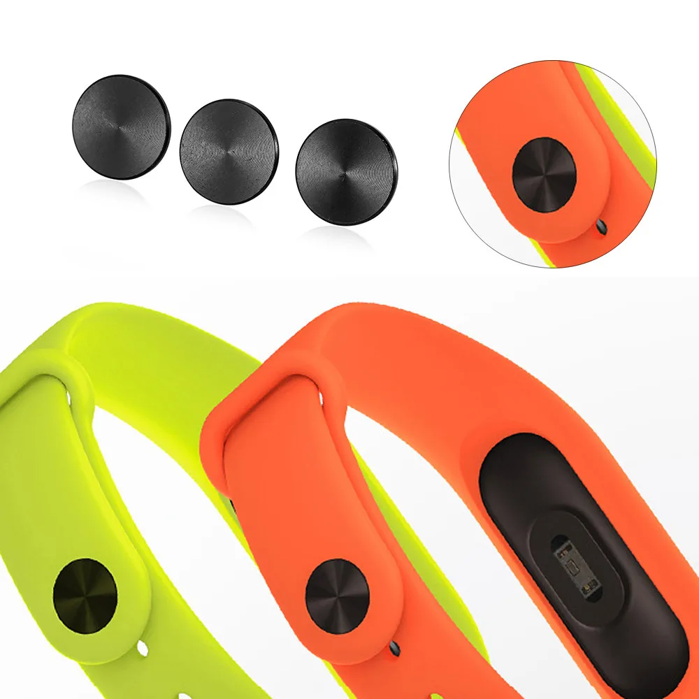 Черный ремешок с пряжкой Для Xiaomi Miband 2 3 шт. на запястье для смарт-браслета jul26 |