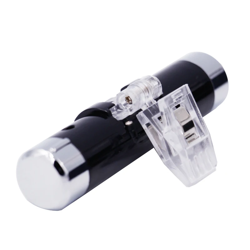 Цифровые Автомобильные часы термометр с зажимом для выхода воздуха тип 2 в 1