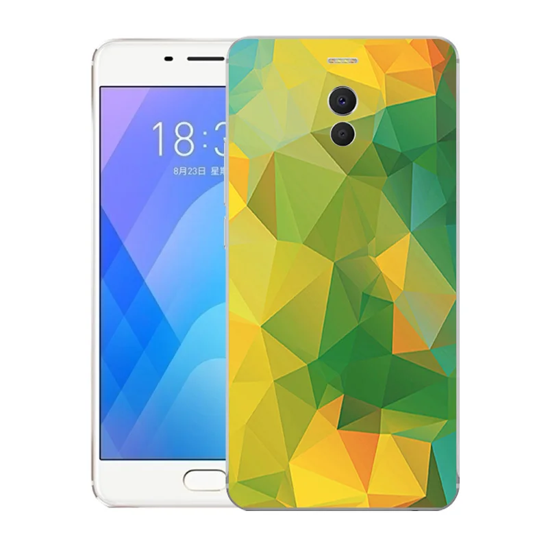 Чехол для телефона s Meizu M6 Note чехол с мраморным принтом задняя крышка прозрачные