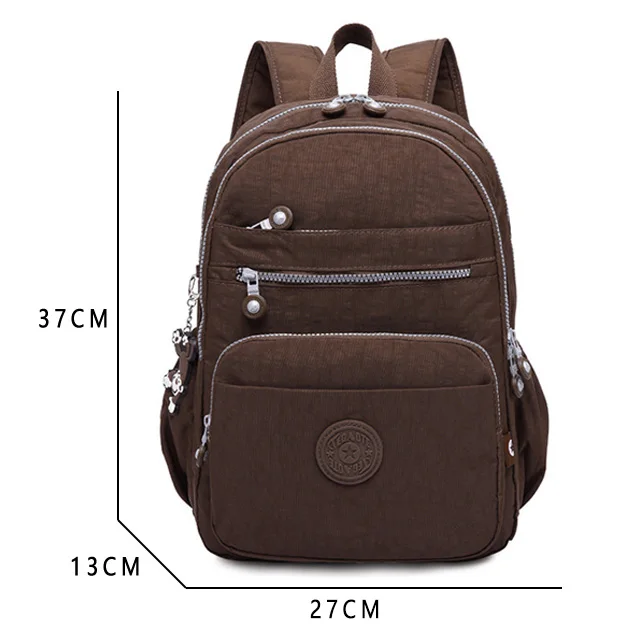 coffee Mini Backpack Female School Backpack Mochila Women Backpacks Waterproof School Bags For Teenage Girls Laptop Bagpack Sac A Dos - Цвет: coffee