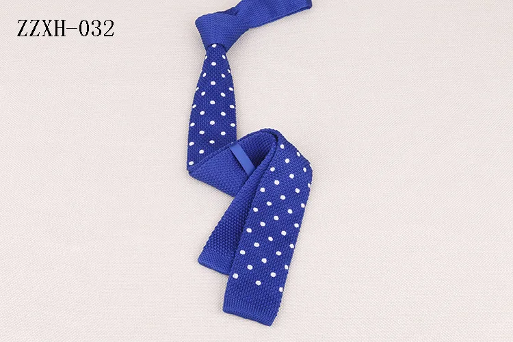 Популярная вязаная вышитый узкий галстук Skinnynecktie 5 см с плоской головкой якорь галстук с изображением звезд Мужские аксессуары галстуки Свадебная вечеринка банкет