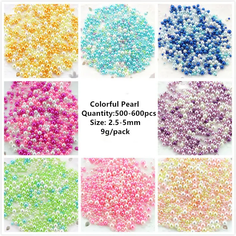

9g DIY Pearl Particles Accessories Slime Balls Small Tiny Foam Beads For Floam Filler For Slime DIY Accessories