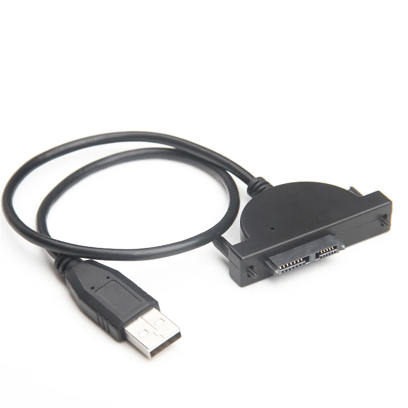 USB 2 0 до 7 + 6 13Pin ноутбук SATA CD/DVD/Blu Ray оптический привод адаптер кабель|Сетевые