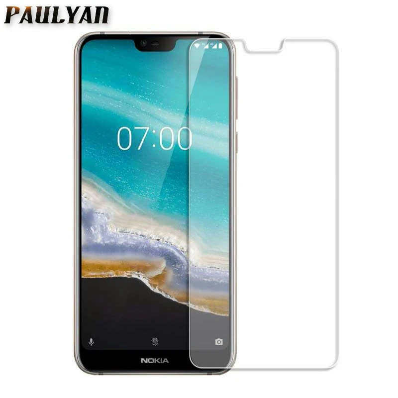2.5D стекло экрана для Nokia 3 1 5 7 Plus 2018 закаленное X5 X6 x7прозрачная жесткая стеклянная