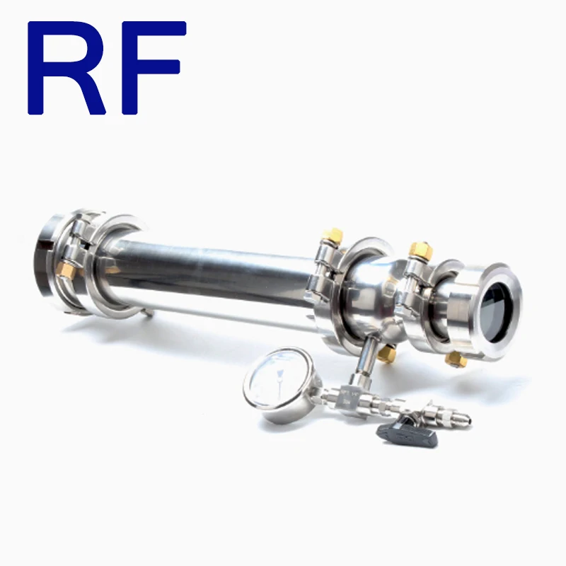 RF 1," 100 сетка микрон FPM Витон уплотнительная полоса фильтр для Tri Clamp санитарные трубы из нержавеющей стали фитинги для Домашнего Пива