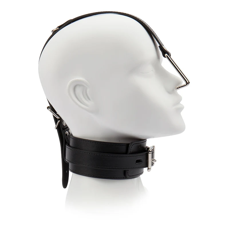 Эротический женский секс-ошейник с крючком для носа БДСМ бондаж Фетиш-фиксаторы