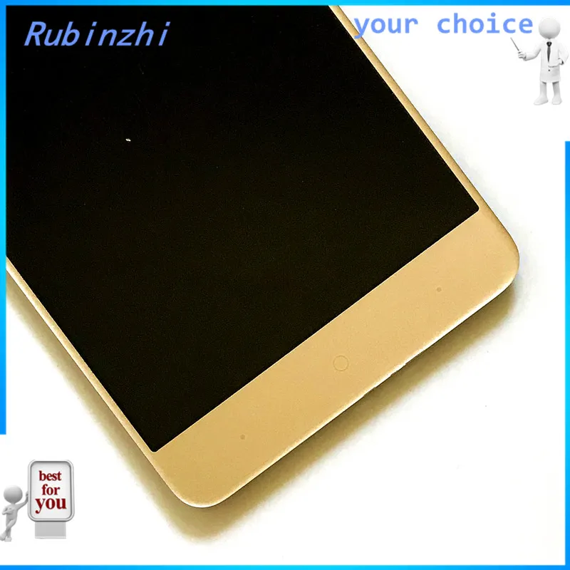 RUBINZHI с лентой мобильный телефон ЖК-дисплей для BQ 5204 Strike Selfie BQ-5204 BQ5204 сенсорный