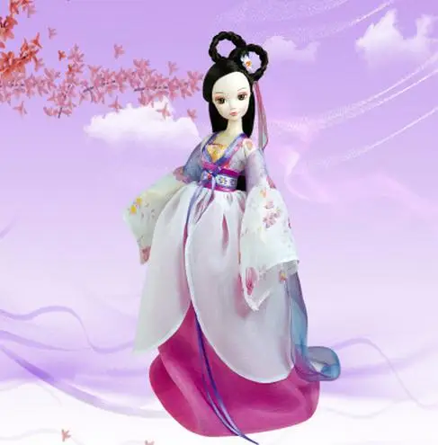 Традиционная Кукла курн семь фаретов фиолетовая сказочная кукла для девочек на