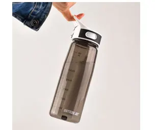 bottled joy 0,7л, соломинка для напитков, Тритан, bpa бесплатно, детские бутылки с фильтром для воды, детская ручка, пластиковая бутылка для тренажерного зала