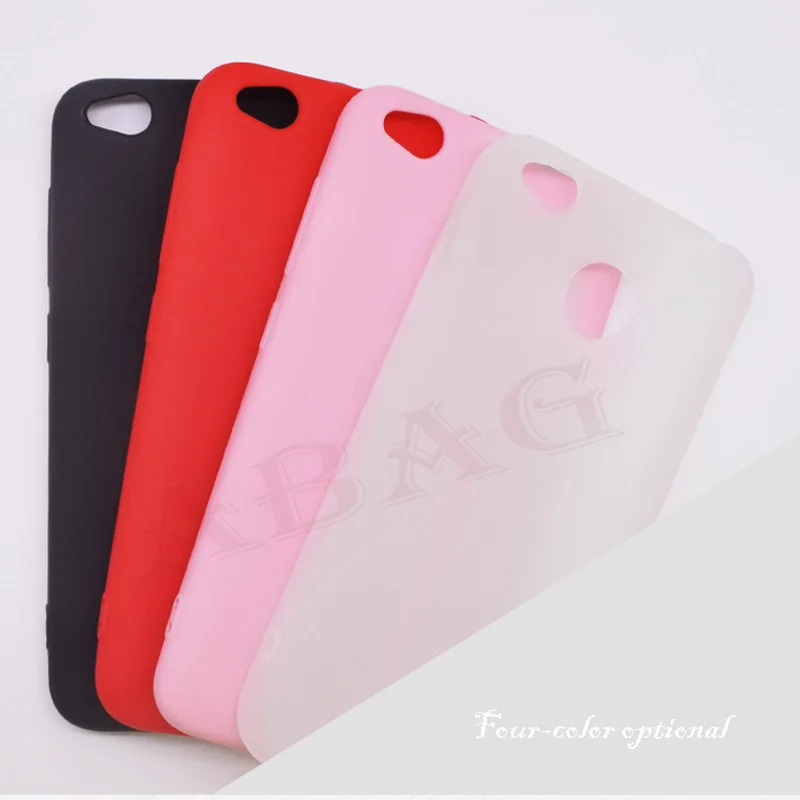 ТПУ карамельного цвета резиновый силиконовый чехол для xiaomi redmi 4X ABAG матовый