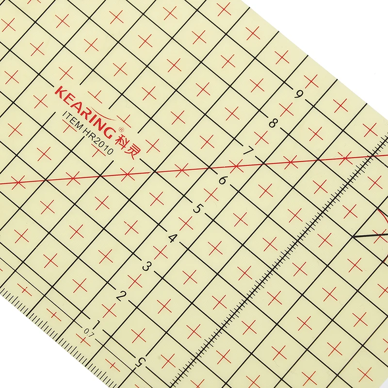 1 шт. 20*10 см* 0,35 мм гладильная линейка, измерительный инструмент, горячая работа, лоскутное шитье