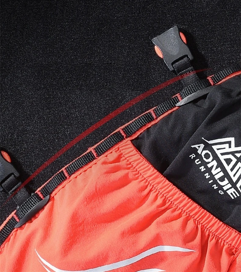 AONIJIE 2.5L Trail Бег Жилет рюкзак легкий дышащий Велоспорт марафон Сверхлегкий пеший Туризм Спортивная сумка 500 мл мягкие колбы лабораторные