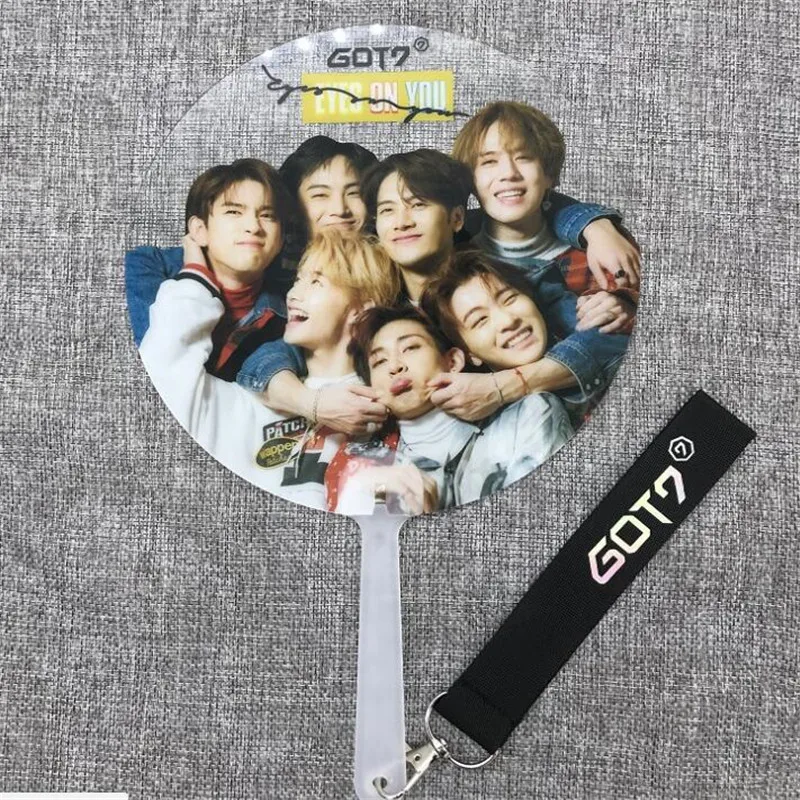 Kpop GOT7 официальный корейской звезды глаза на вас вентилятор куклы девочка мальчик