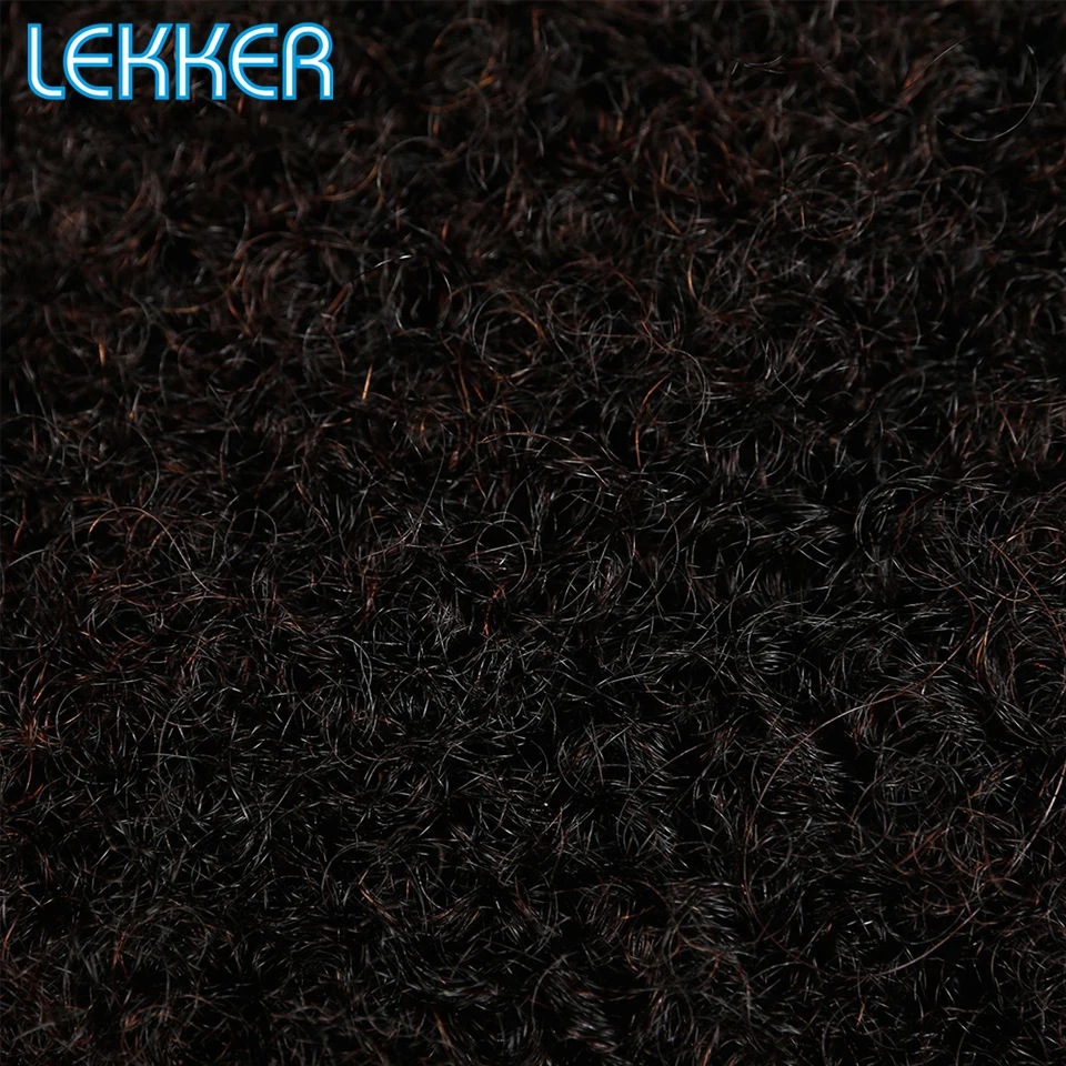Lekker афро кудрявые волосы оптом вязанные крючком косы remy волосы объемные волосы для плетения волос для наращивания
