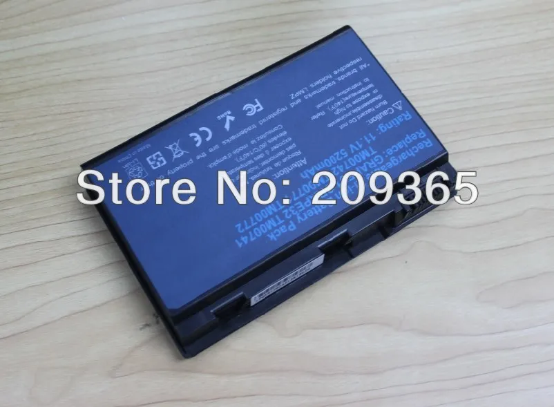 Аккумулятор для ноутбука CONIS71 ACER Extensa 5210 5220 5230 5420 5610 5620 5630 7220 TravelMate 7620 5320 5520 5530 5710 5720