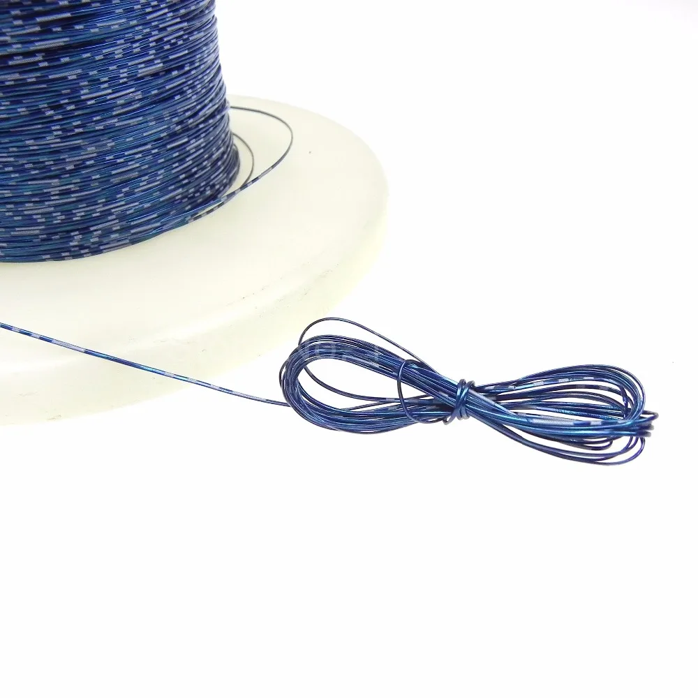 (1 м/лот) 2 жильный коаксиальный кабель Micro AWG 40 bule белого цвета|Монтажный жгут| |