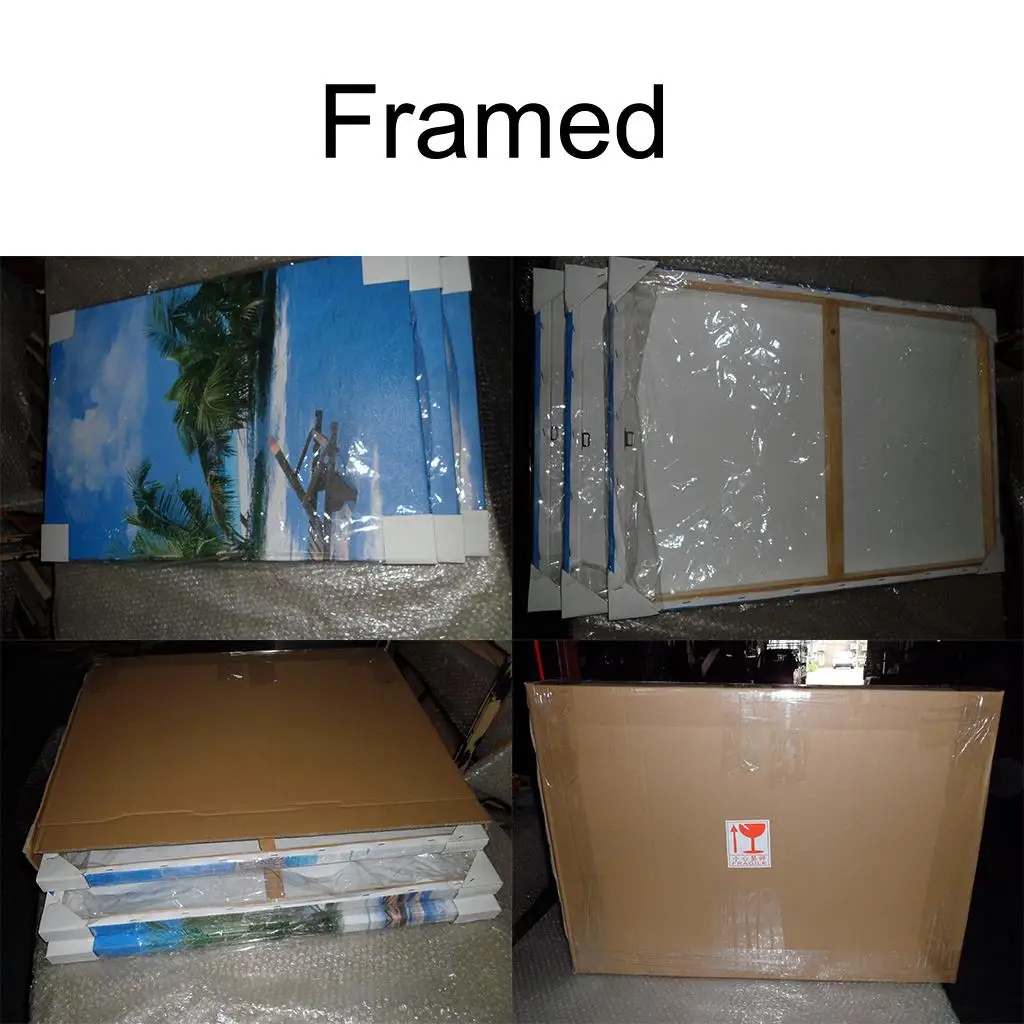 Скидка картина в рамке 3 шт./компл. традиционная китайская настенная живопись с