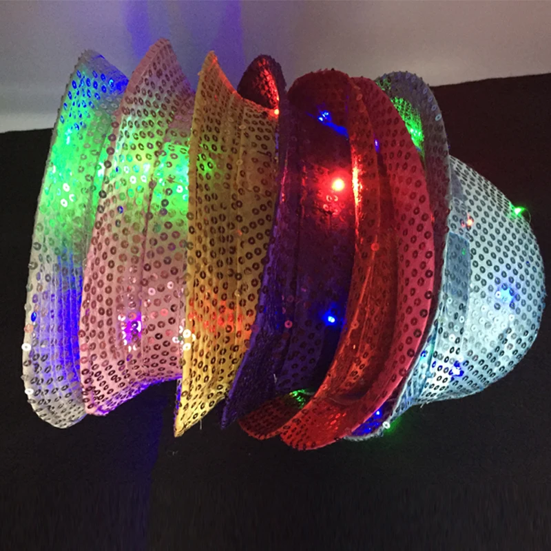 5 шт./лот мужские и женские светодиодные светящиеся колпачки хит продаж новая