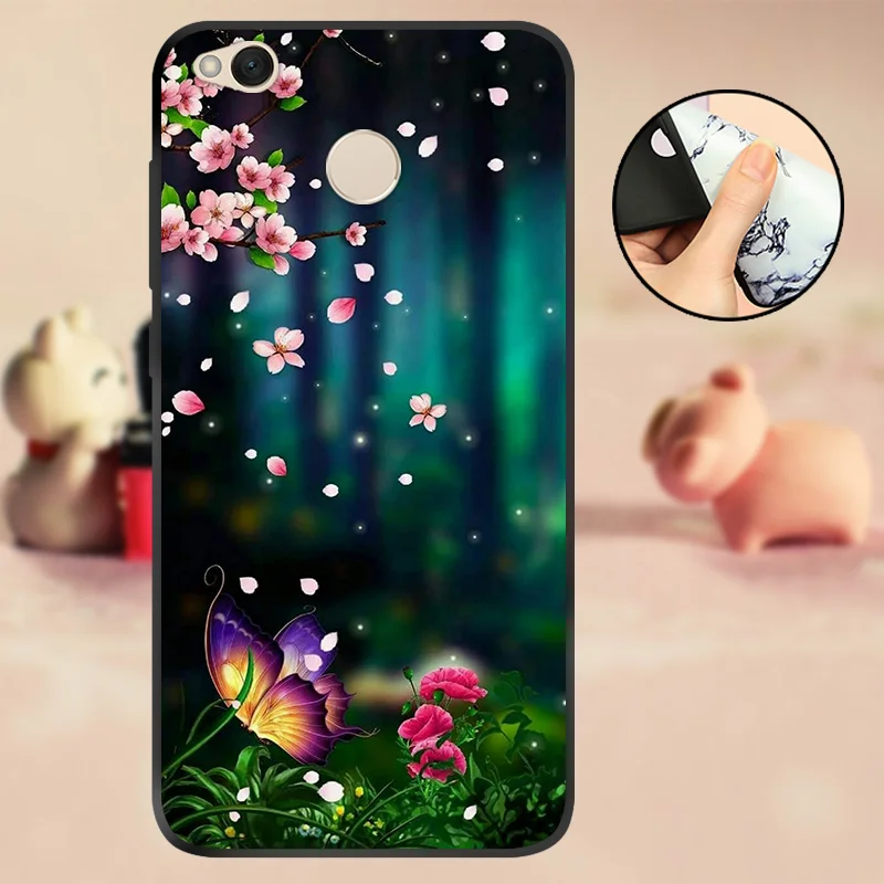 Черный силиконовый чехол для Xiaomi Redmi 4X8 8A TPU Fundas Милая задняя крышка черная мягкая задняя крышка для Redmi Note 8T 8 8 Pro бамперы