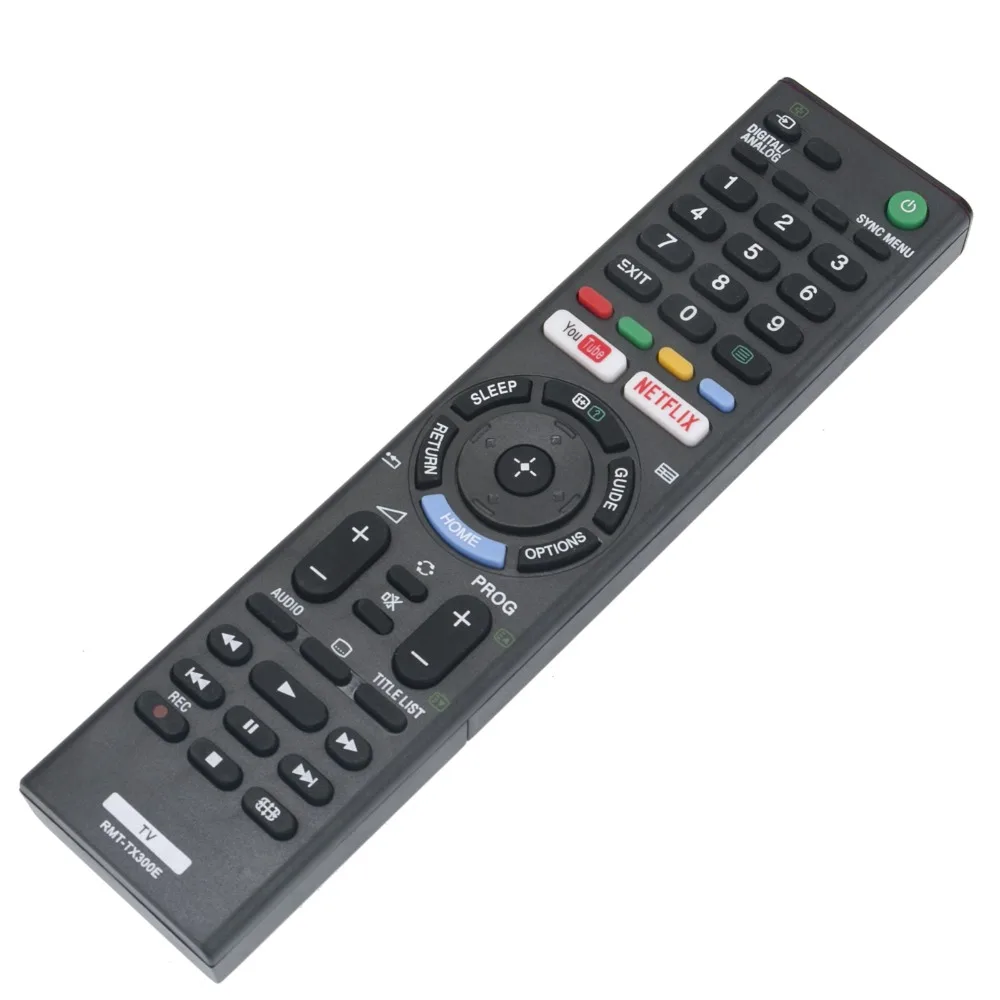 ТВ с удаленным дистанционного RMT-TX300E RMTTX300E с NETFLIX И YouTube для sony Смарт ТВ KDL-40WE660 KDL-40WE663 KDL-40WE665 KDL-43WE75