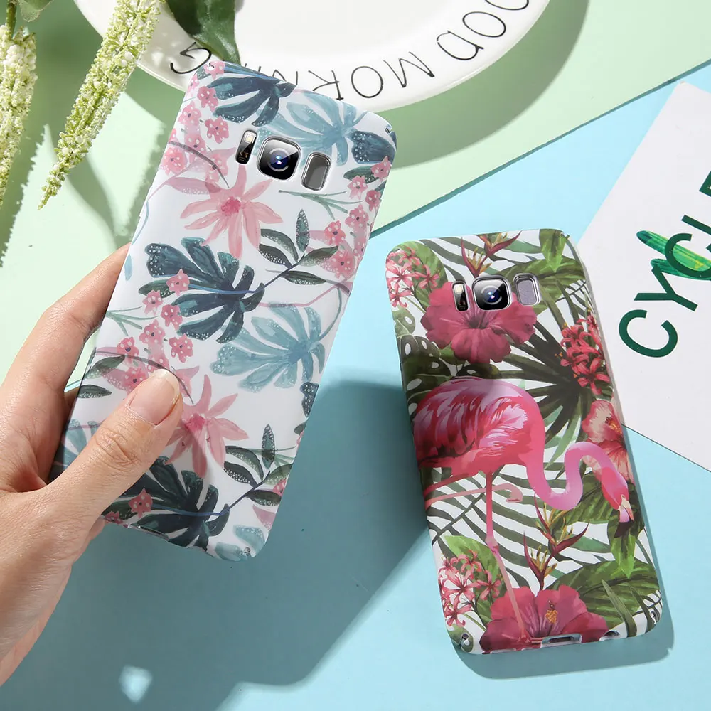 KISSCASE цветной чехол для телефона с тропическими листьями Huawei Mate 20 Lite P Smart P20 Pro
