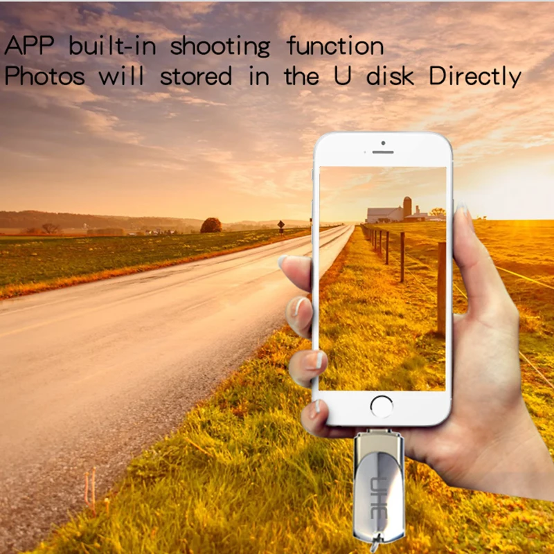 Флеш накопитель USB Lightning 32 ГБ 64 16 128 ГБ|USB флэш-накопители| |