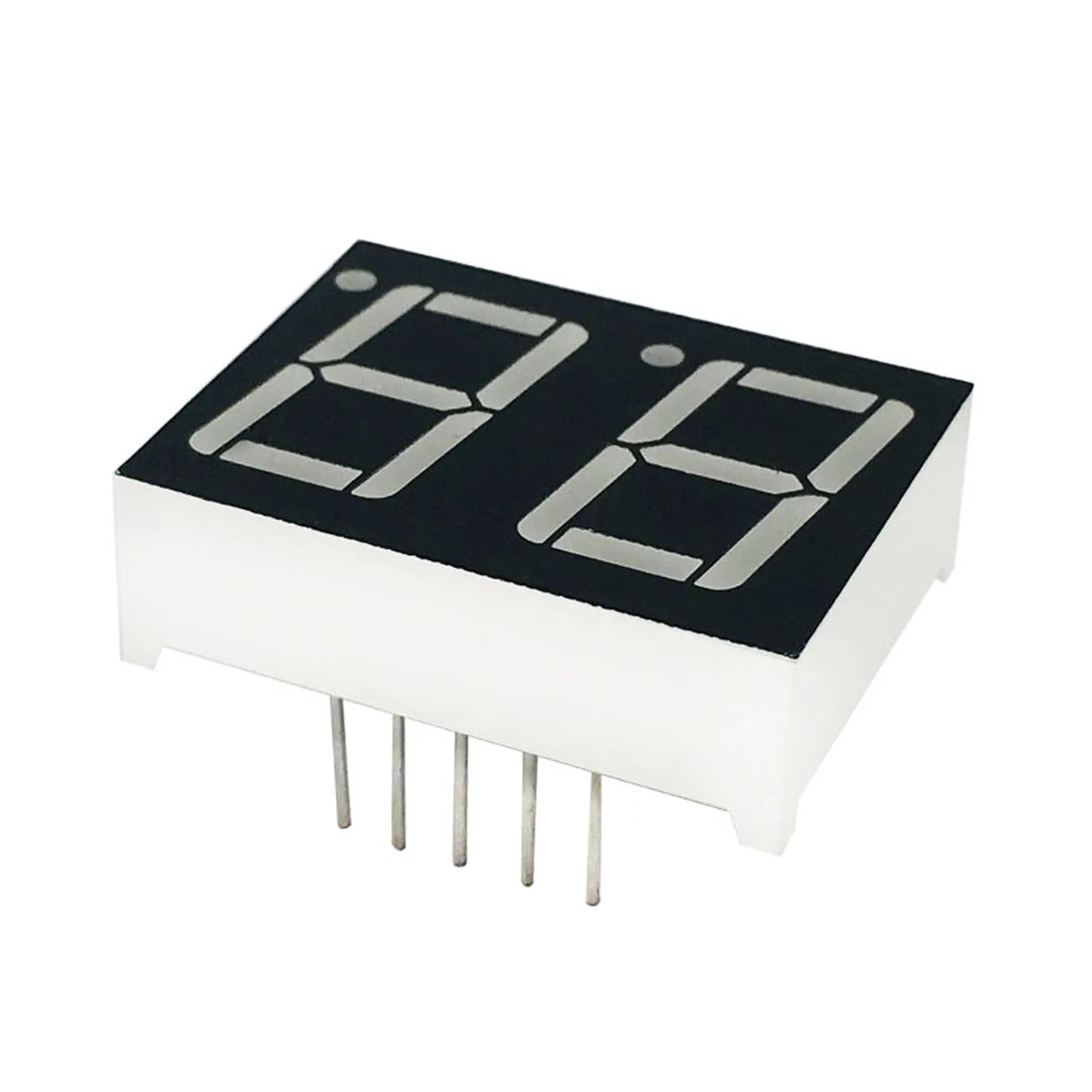 100 шт 7 сегментный общий катод 2 бит цифровая трубка 0 56 &quot0.56in. Красный